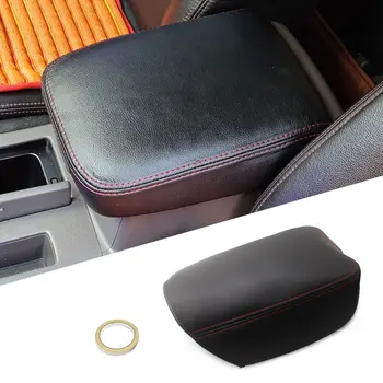 Interioare auto Cotiera centrala, Consola Capacul Cutiei de Microfibră Piele Autocolant Garnitura Pentru Honda CRV 2012 2013 2016
