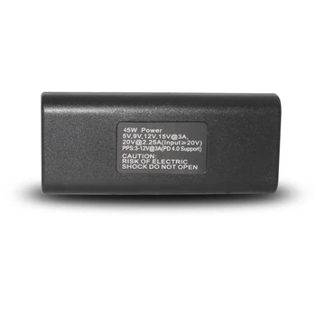 Laptop Pătrat Încărcător de Tip C Adaptor Portabil Mufa USB C Converter 45W Pentru Lenovo Thinkpad Samsung S8S9Note Nintend