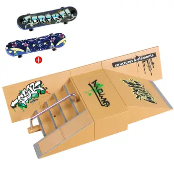 Mini Skateboard Jucărie Skate Park Kit Pentru Grif Rampele De Skateboard Grif Parc De Formare Bord