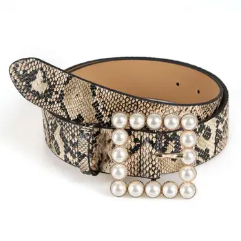 Noua Moda Pearl Curea Decorative Doamnelor Curea Piața de Aliaj Cataramă Incrustate cu Perle Decor Curele design de Lux pentru Femei Talie Centura