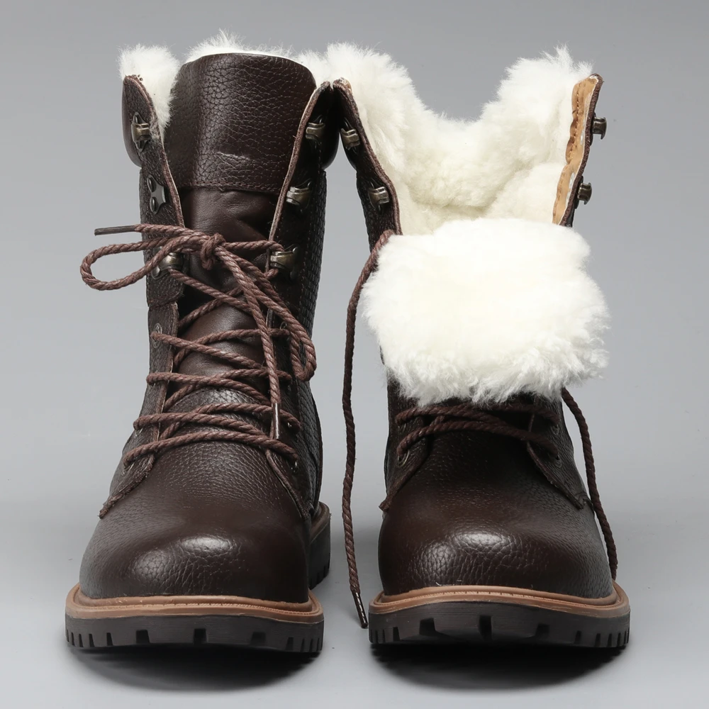 Mentally Daughter diary Lana naturala pantofi de iarna pentru bărbați cele mai călduroase din piele  lucrate manual zăpadă cizme de iarna pentru bărbați #ym1568 cumpara online  - Pantofi pentru bărbați \ www.digitalmanohar.ro
