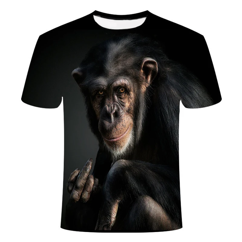 Danish Almost salesman Tricouri 3d bărbați de vară 2020 tipărite animal maimuta t-shirt cu maneci  scurte de design amuzant bluze casual tricouri de sex masculin tricou  marimea xxs-6xl cumpara online - Topuri & Tricouri \